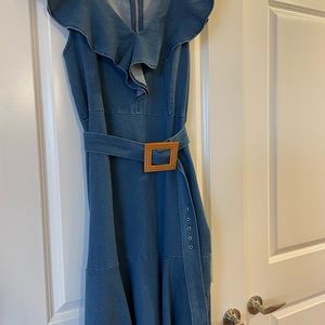 Flying Tomato Belted Denim Dress size 1X